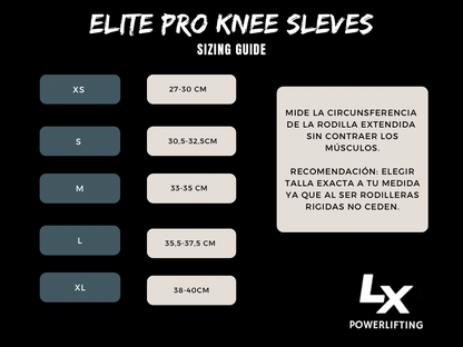 knee sleeves LX ELITE PRO