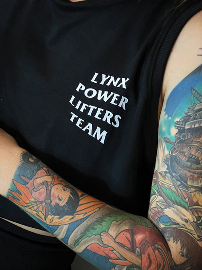 Camiseta tank lifters team