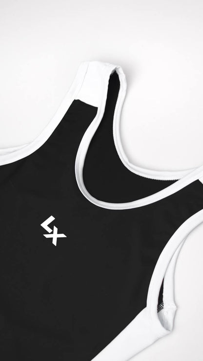 Singlet Power Negro-Blanco