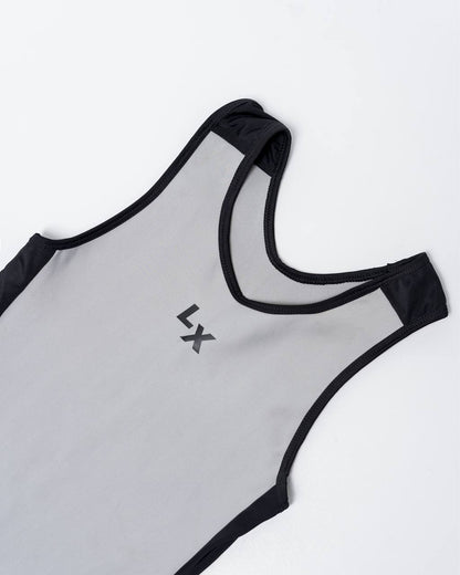 Singlet Power Gris-Negro